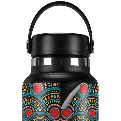 Infinite Circle Colored Hydro Flask 32oz Wide Mouth Skin